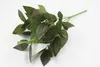 Artificial Green Plants Indoor Outdoor Fake Plastic Leaf Foliage Bush Home Office Garden Flower Party Decoration5222532