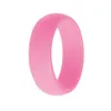 10 шт., ширина 8 мм, 10 цветов, радужные яркие цвета, спортивное кольцо, обручальное кольцо для пары, ювелирные изделия в стиле хип-хоп278S