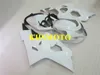 Kit de carenado de molde de inyección para SUZUKI GSXR600 750 K4 04 05 GSXR600 GSXR750 2004 2005 Juego de carenados de plástico ABS blanco + regalos SG24