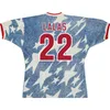 1994 Amerikanska Retro Away Soccer Jersey 94 Lalas Jones Sorber Balboa Perez Vintage Classic Old Football Shirt