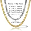 whole Vintage Long Gold Chain For Men Chain Necklace New Trendy GoldS Color Stainless Steel Thick Bohemian Jewelry Colar Male 2495