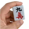 Venda quente tamanho grande mah-jong conjunto de alta qualidade mah-jongg jogos em casa mah-jong telhas chinês engraçado jogo de mesa de família