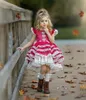 2020 Wysokowy Kwiat Dresses Girl Dresses na ślub koronki Haft Linii Dziewczyny Korowód Sukienka Ruffles Custom Made Kids Birthday Suknie