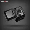 Weide Men's Digital Display Quartz Movement Auto Date Business Black Dial Wristwatch Waterproof Clock MilitaryLeLogioMascul339Q
