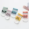 Chaussettes bateau pour enfants, chaussettes invisibles et respirantes pour bébés de 1 à 12 ans, 5 paires par Lot, pour garçons et filles