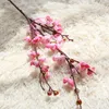 1pc flor artificial 94cm falso flor del ciruelo japonés Flor de cerezo boda del partido de las flores Decoración