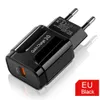 3a Szybki ładunek 3.0 Ładowarka USB USB UE Wall Mobile Phone Ładowarka Adapter QC3.0 Szybkie ładowanie Samsung Xiaomi