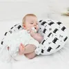 Coussins d'allaitement imprimés pour bébé Maternité Oreiller d'allaitement en forme de U Dessin animé Couronne Ours Cygne Infant Cuddle Alimentation Taille Cusion LJJA2273