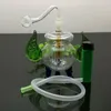 Smoke Pipes Hookah Bong Glass Rig Oil Water Bongs Hot selling color tripod glass water bottle in Europe and America