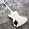 Custom Shop RD Style White Explorer Электрогитара Flying Fhole Headstock Schaller Тюнеры Блок Инкрустация Хромированная фурнитура5510210