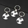 Football Bottle Opener Wine Openers Keychains Key rings Car Key Holder Soccer Fans Fashion Creative Gifts