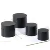 High Quality 5G 15G 20G 30G PP Cosmetic Cream Jars Packing Bottles With Lid Empty Lotion Container Black Blue Pink White