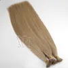 VM rak # 613 Jag tips pinne spets hårförlängningar 1g / sträng 120g 140g 160g obearbetade jungfruliga hårförlängningar