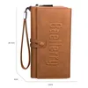 Baellerry Men Purses Big Wallet Men Coin Purse Business Male Zipper Clutch Bag Leather Wallets Brand Long Phone Bag Money Wallet Y19052104