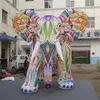 3m High Inflatable Balloon Elephant With Blower and LED Light For Wedding Decoration