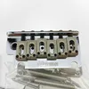 Chrome Silver 2 post point Double swing Electric Guitar Tremolo System Bridge for ST and suhr guitar WOV05
