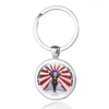 Trump 2020 Keychain Time Gem Flag Key Chain Metal REELECT Trump Pendant Key Ring Gift Key Holder Jewelry4544826