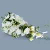 Gelin Buketleri Peri Düğün Aksesuarları Gelin Çiçekleri 23*55cm Yüksek Kaliteli Düğün Çiçekleri Hızlı Nakliye
