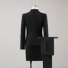 Sukienki robocze Kobiety Wiosna Jesień Spódnica Garnitur Formalne Nosić Blazer Office Lady Business Casual Compales Garnitku Kobieta