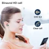 Yeni F9-5C Bluetooth Kulaklıklar v5.0 Kablosuz TWS Kulaklık Mini IPX7 Waterproor Akıllı dokunmak Kulaklık 2000mAh Güç Bankası Kulaklık ve Mikrofon