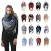 Sjaal Plaid Check Dekens Sjaals Meisjes Rooster Sjaal Winter Grid Wraps Classic Square Neck Sjaal Tassel Pashmina Fashion Neckerchief D6127