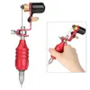 Tattoo Guns Kits Red Machine Strong Motor Gun Handle Cartridge Needles Makeup Permanent Tool