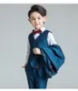Popular Um Botão Xaile Lapela Kid Designer Completo Bonito Menino Terno De Casamento Meninos Traje Custom Made (Jacket + Pants + Tie) A50