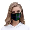 Plaid Pattern Mask 3d Mask Dustproof And Sandproof Outdoor Sports Fashion Imprimé Ice Silk Fabric Peut être lavé et réutilisé 27 Styles EEA1725