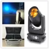 2 uds con flightcase Mini 100 vatios haz cabeza móvil China Disco DJ inteligente DMX híbrido 100 W LED haz punto 2 en 1 cabeza móvil luz de escenario