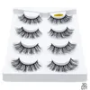 4 pairs natural false eyelashes fake lashes long makeup 3d mink lashes eyelash extension mink eyelashes for beauty