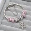 Wholesale- beads Bracelet Valentine's Day Gift Bracelet Suitable for Pandora Style Jewelry