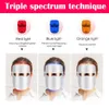 IPL -maskin Korea Design LED PDT Beauty Face Mask 3 Färger Beauty Machine PDT Treatment Light Therapy LED FACIAL MASK