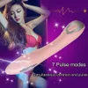 12 Velocidades Dildo Vibrador Feminino Clitoral G Stimulator Elétrico Choque Pulso Vibrador Para Mulher Brinquedos Sexuais Para Adultos Y190711