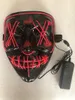 Halloween Mask With LED Lights Gadgets Fluorescent Light Fancy Masks 10 Colors Cosplay Custom Party Dress Glow In Dark