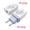 Caricabatterie USB singolo QC 3.0 Caricabatterie USB a ricarica rapida 3.1A Ricarica rapida domestica per Samsung S20 S10 Huawei Xiaomi