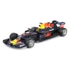 سباق الفورمولا سيارة 1:43 دييكاست معدن نموذج ثابت سيارة محاكاة لعب اطفال هدية