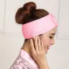 Elastik Güzellik Havlu Kafa Kız Makyaj Yüz Saç Bandı Spor Emici Hood Hairband Saç Aksesuarları TTA1766 Maske