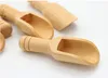 DHL Mini Wooden Coffee Tea Spoon Spoon Salt Spoon Pwate Crafts Wooden Wood Small Measuring Spoon Plentware NT4570586