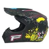 Casco da moto fuoristrada Motor Motocross Casque Open Face Offroad ATV Cross Occhiali da ciclismo Maschera Guanti Regali