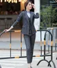 Fashion Plaid Formal 3 Piece Set Women Business Suits With Jackets and Pencil Pants and Vest Coat & Waistcoat Ladies Pantsuits