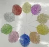 20 pz 27*14 cm Polvere Glitter Foglia Ramo Per La Disposizione Dei Fiori Accessori Festa Di Natale Casa Matrimonio Decorazione del Giardino