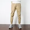 Lomaiyi Nya Stretch Mäns Joggers Byxor 2019 Vår / Höst Kaki / Svart Harembyxor Män Casual Trousers Man Jogger BM310