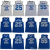 2020 Государственные тигры Tigers College Penny 25 Твердные Джерси Мужчины Blue White Basketball Lorenzen 55 Райт Майки Продажа Все сшитые высочайшее качество