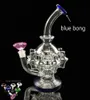 Loveshop Süper vortex büyük cam bong dab rig ile doğrultucu bubbler kase kuvars banger cam su borusu cam boru duman aksesuar