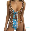 Moda - Donne Costumi da bagno Sexy Bikini Beachwear Swimsuit Costume da bagno Costume da bagno Floral Sexy Bikini Set