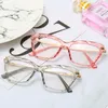 Wholesale- For Women Transparent Cat Eye Sexy Frame Trending Style Brand Optical Computer Glasses