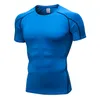 E-BAIHUI Man Training T-Shirts Kompressions-Sport-T-Shirt Herren Quick Dry Fit Laufsport-Trikots T-Shirt Herren Fitness-T-Shirt Elastisches Basketball-T-Shirt 1053