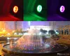 LED Undervattenslampa RGB 10W 12V LED Undervattenslampa 16 Färger 1000lm Vattentät IP68 Fontän Pool Lampa Belysning