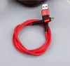 High Speed 2A Type c Micro Usb cable 1m 3ft Braided Cables For Samsung galaxy s9 s10 htc huawei android phone