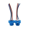 10pcs HID Connector HB5 9007 Xenon Light Plug Female Adapter HB5 Halogen Bulb Socket Plug wire harness